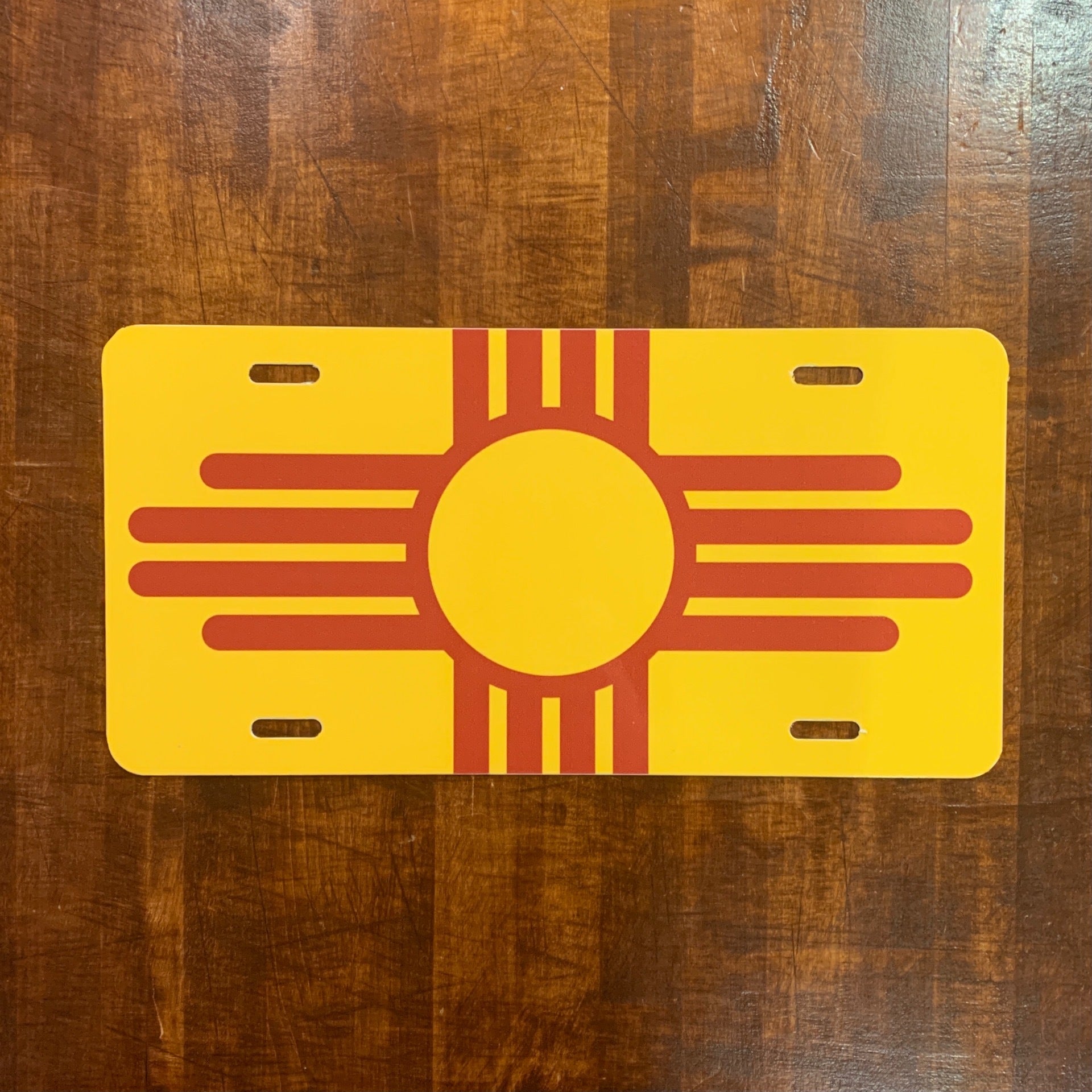 Zia Symbol License Plate - Brotique 505 | Brotique 505